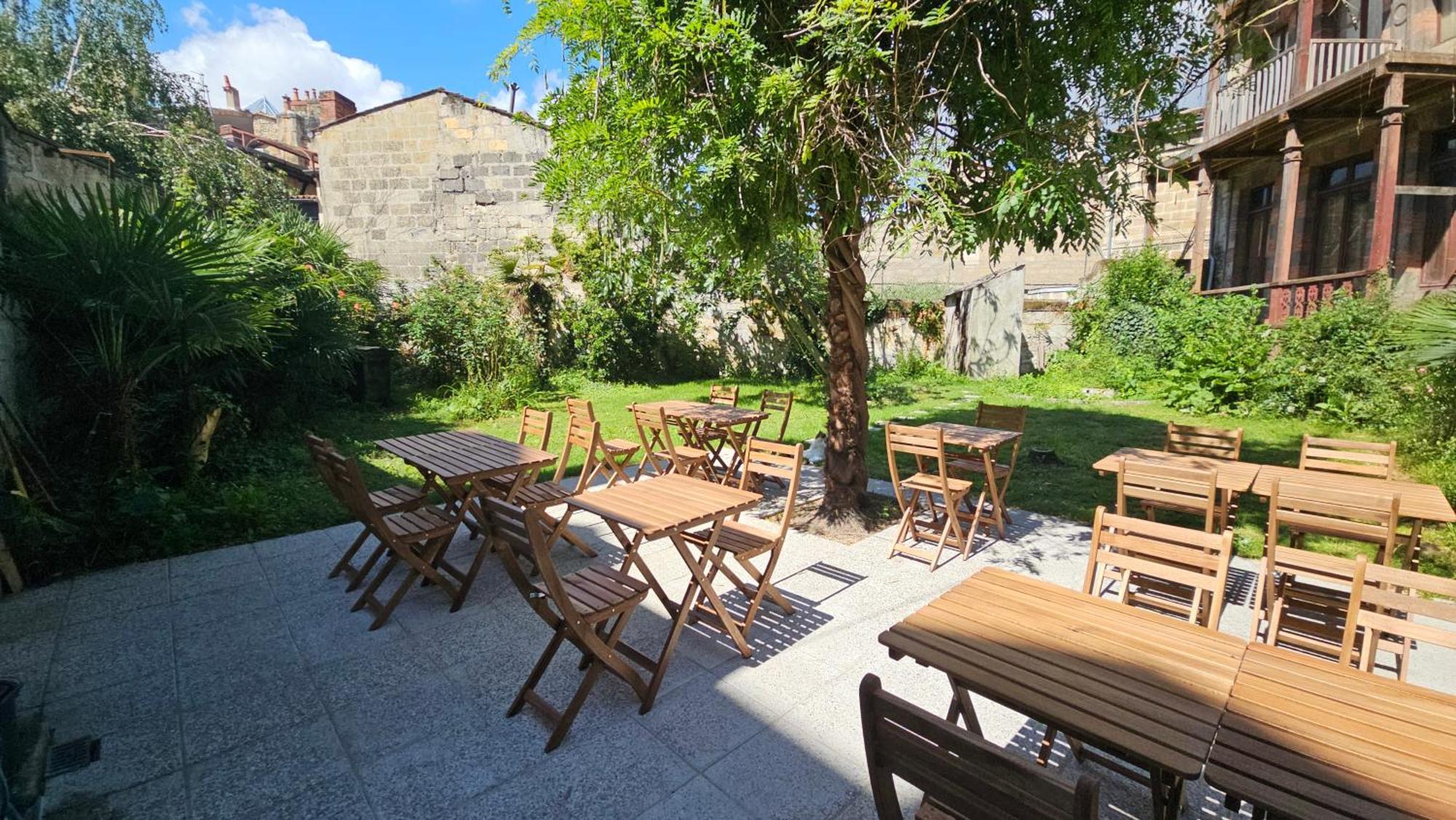 Le Jardin Cafe Bed & Breakfast Bordeaux Dış mekan fotoğraf